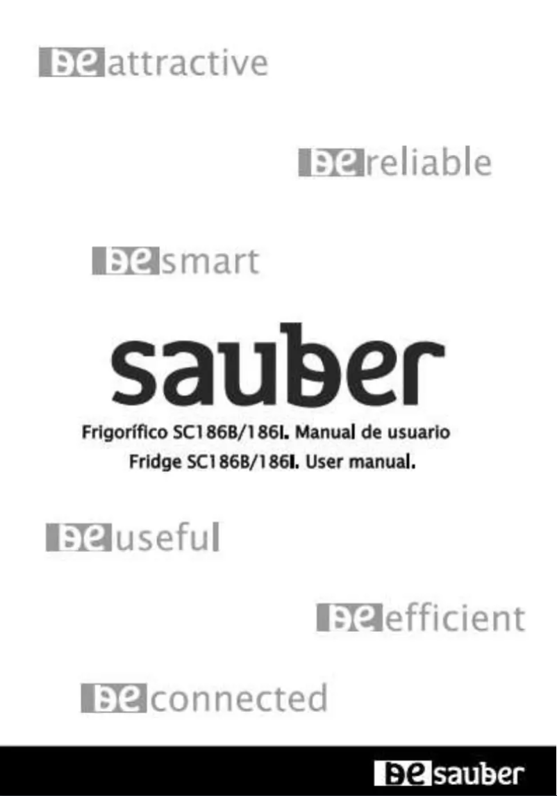Página 1 del manual Manual de usuario Sauber SC186I