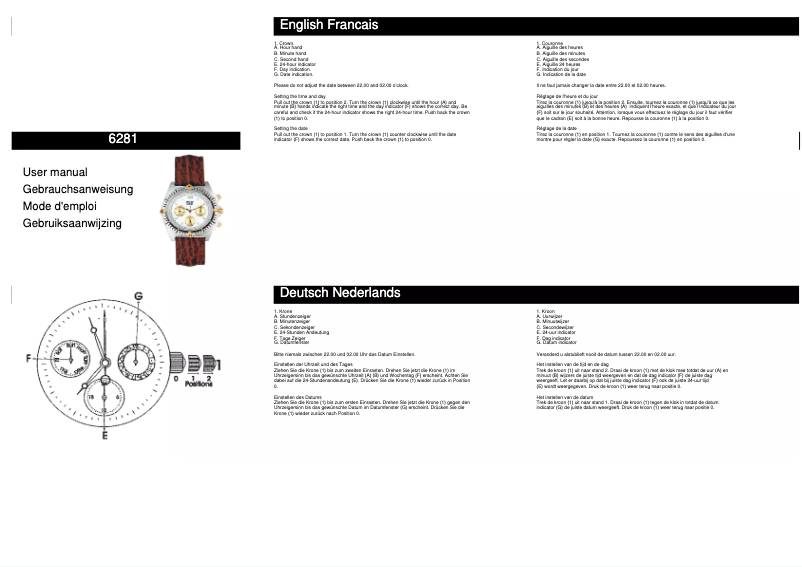 Page 1 de la notice Manuel utilisateur Davis 6281