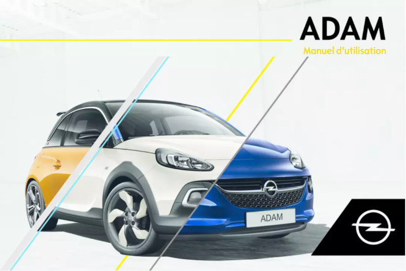Page n°1 - Manuel utilisateur Opel Adam (2018)