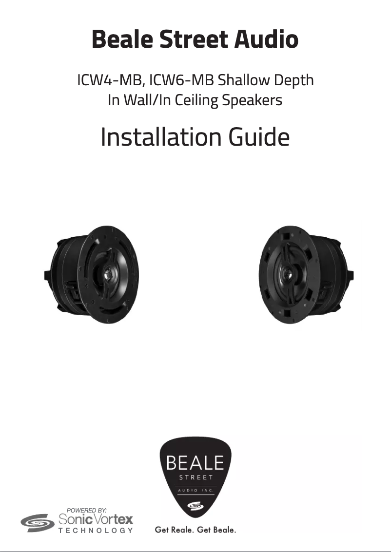 Page n°1 - Manuel utilisateur Beale ICW4-MB