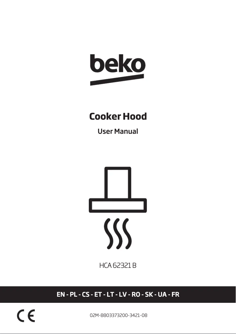 Page 1 de la notice Manuel utilisateur Beko HCA62321B