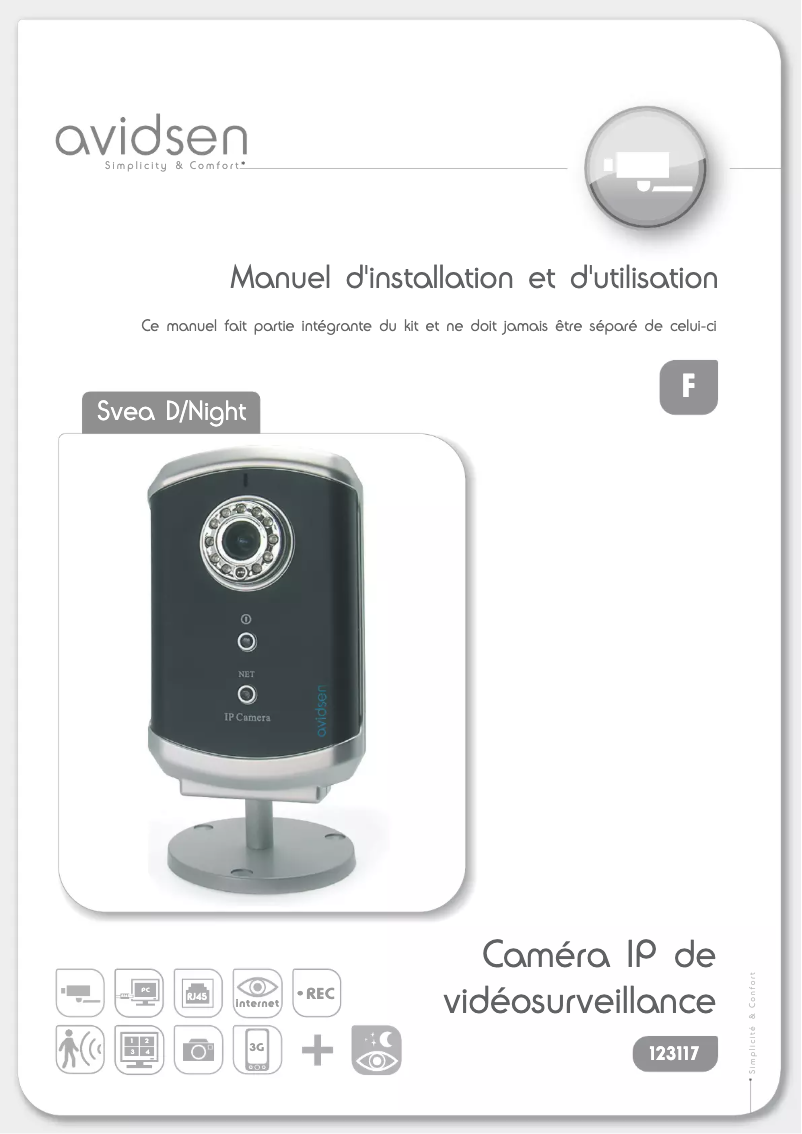 Page n°1 - Manuel utilisateur Avidsen 123117