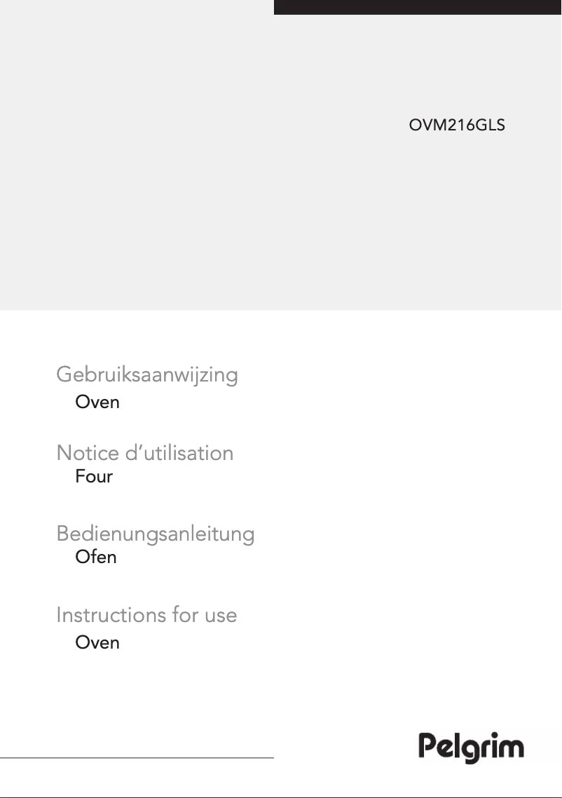 Image de la première page du manuel de l'appareil OVM216GLS