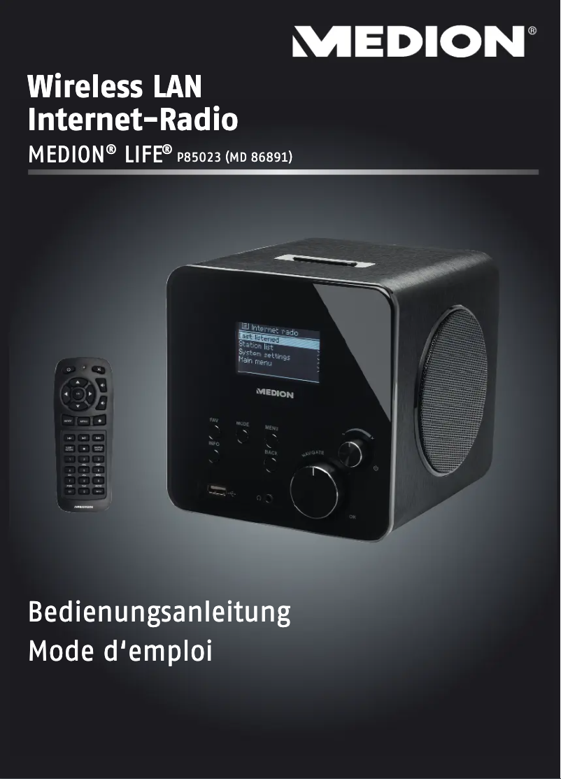 Page n°1 - Manuel utilisateur Medion LIFE P85023 (MD 86891)