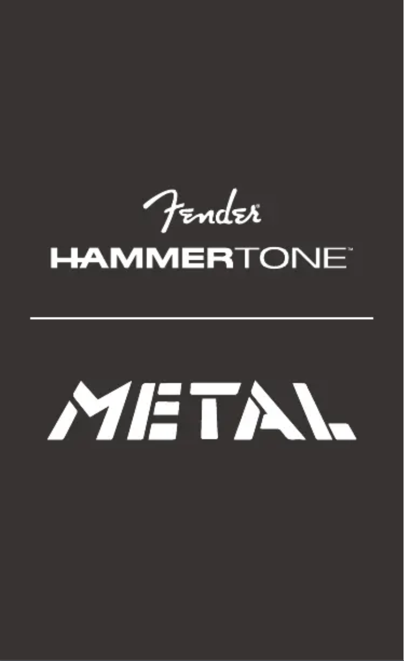 Page n°1 - Manuel utilisateur Fender Hammertone Metal