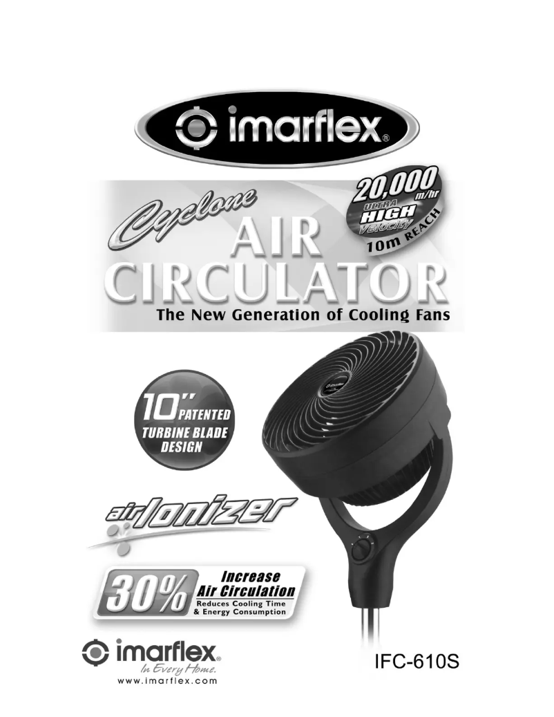 Page 1 de la notice Manuel utilisateur Imarflex IFC-610S