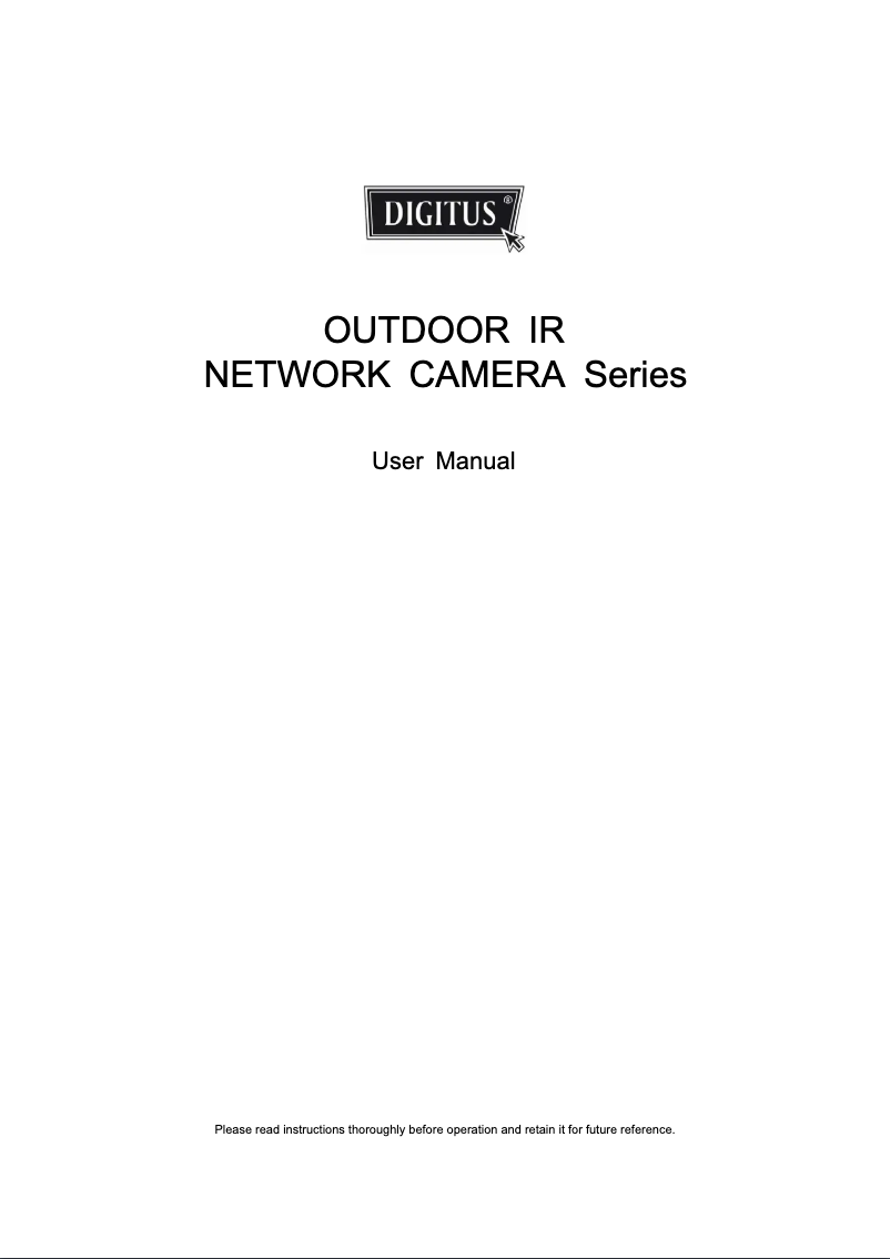 Image de la première page du manuel de l'appareil IP67