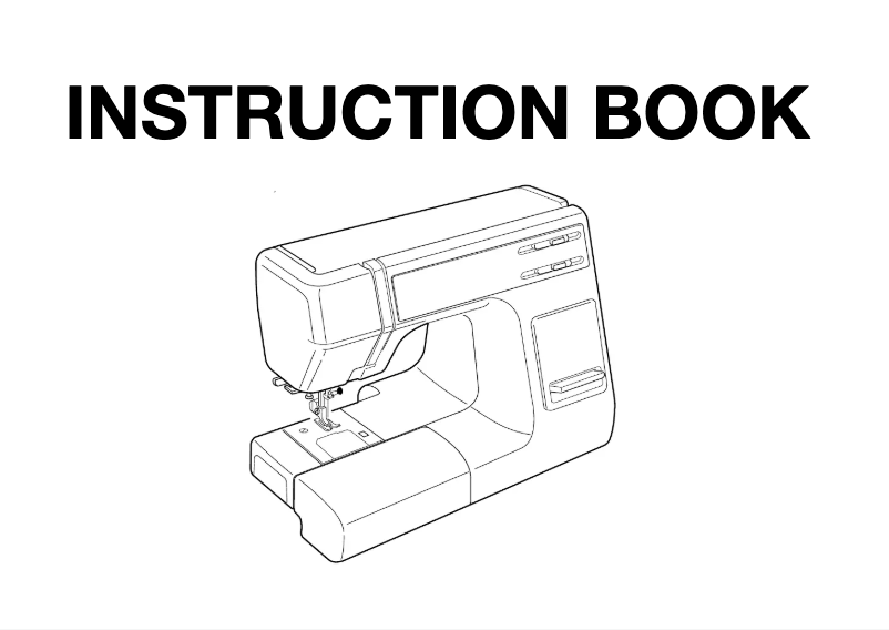 Page 1 de la notice Manuel utilisateur Janome Schoolmate S-3023