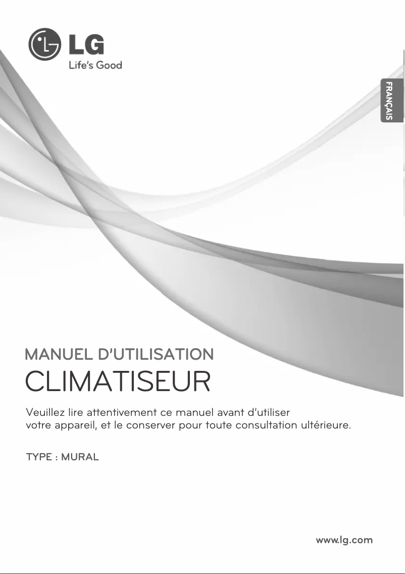 Page 1 de la notice Manuel utilisateur LG LSNC366V4W1