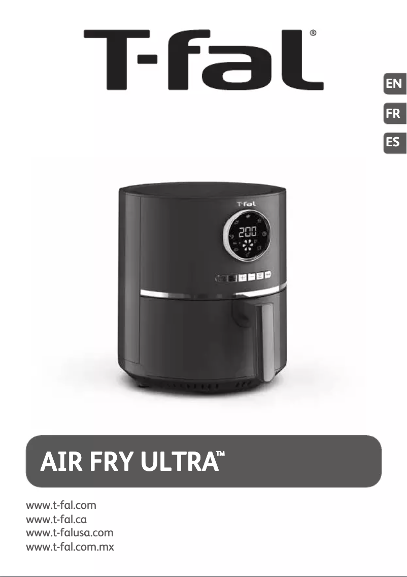 Page n°1 - Manuel utilisateur Tefal Air Fry Ultra EY111B