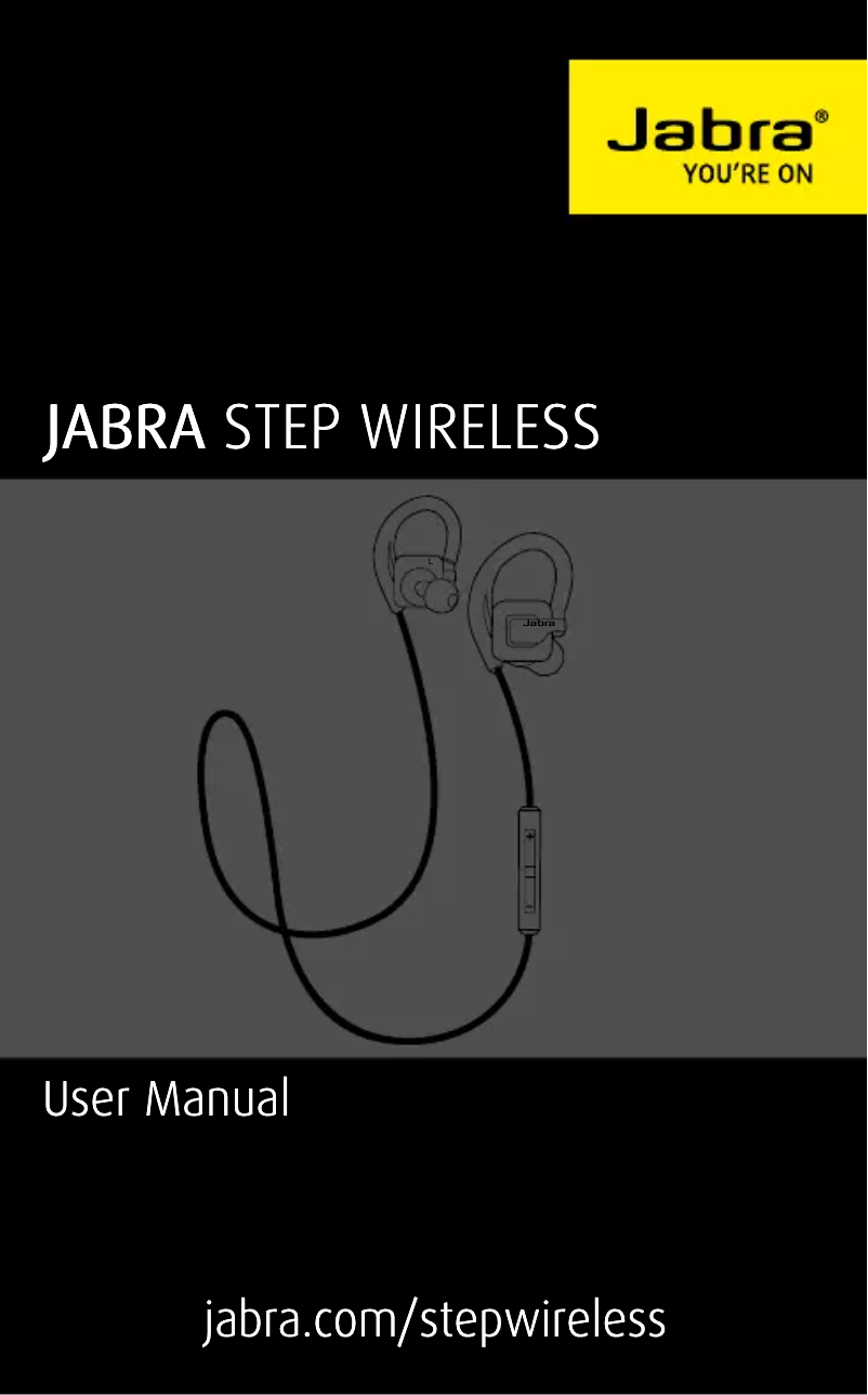 Image de la première page du manuel de l'appareil Step Wireless