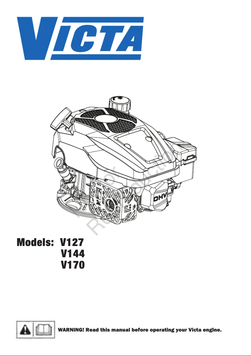 Page 1 de la notice Manuel utilisateur Victa 2691875