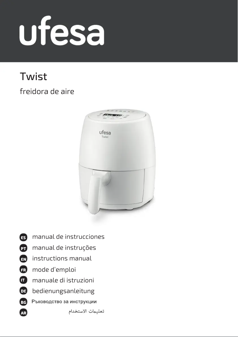 Page n°1 - Manuel utilisateur Ufesa Twist