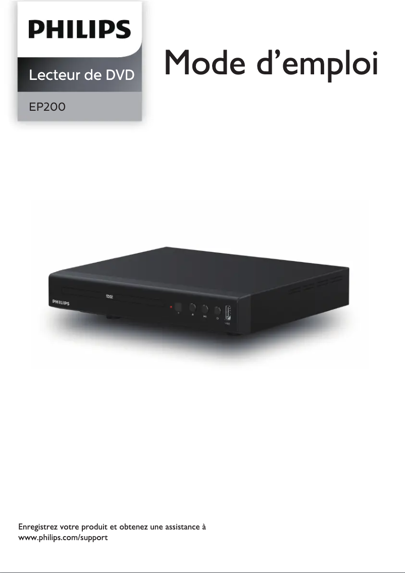 Image de la première page du manuel de l'appareil TAEP200W