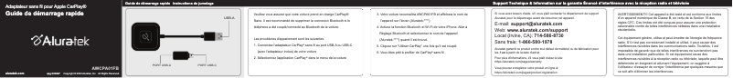 Page n°1 - Manuel utilisateur Aluratek AWCPA01FB