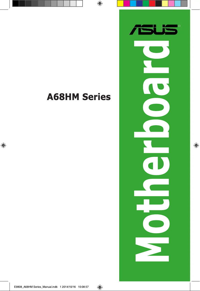 Page 1 de la notice Manuel utilisateur Asus A68HM-PLUS