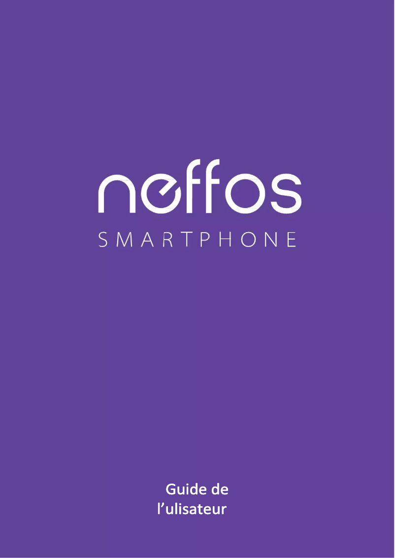 Page 1 de la notice Manuel utilisateur Neffos C5 Max