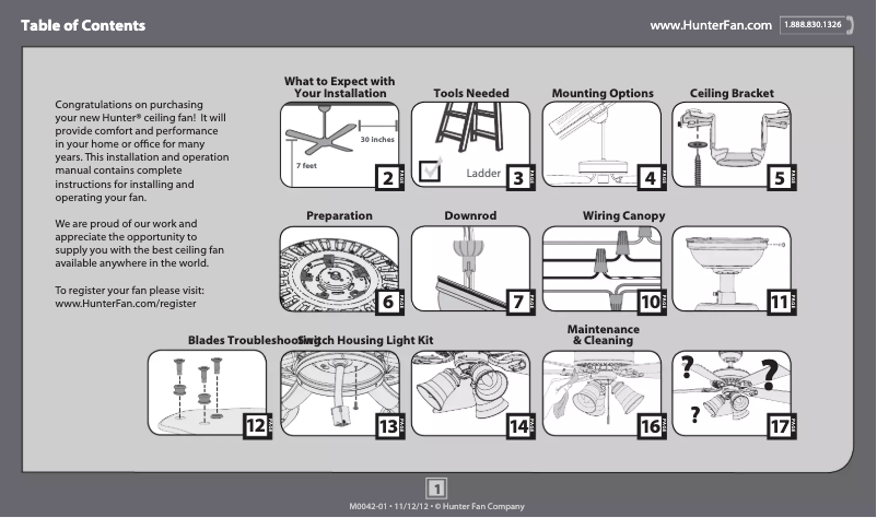 Imagen de la primera página del manual del dispositivo Beacon Hill 53079