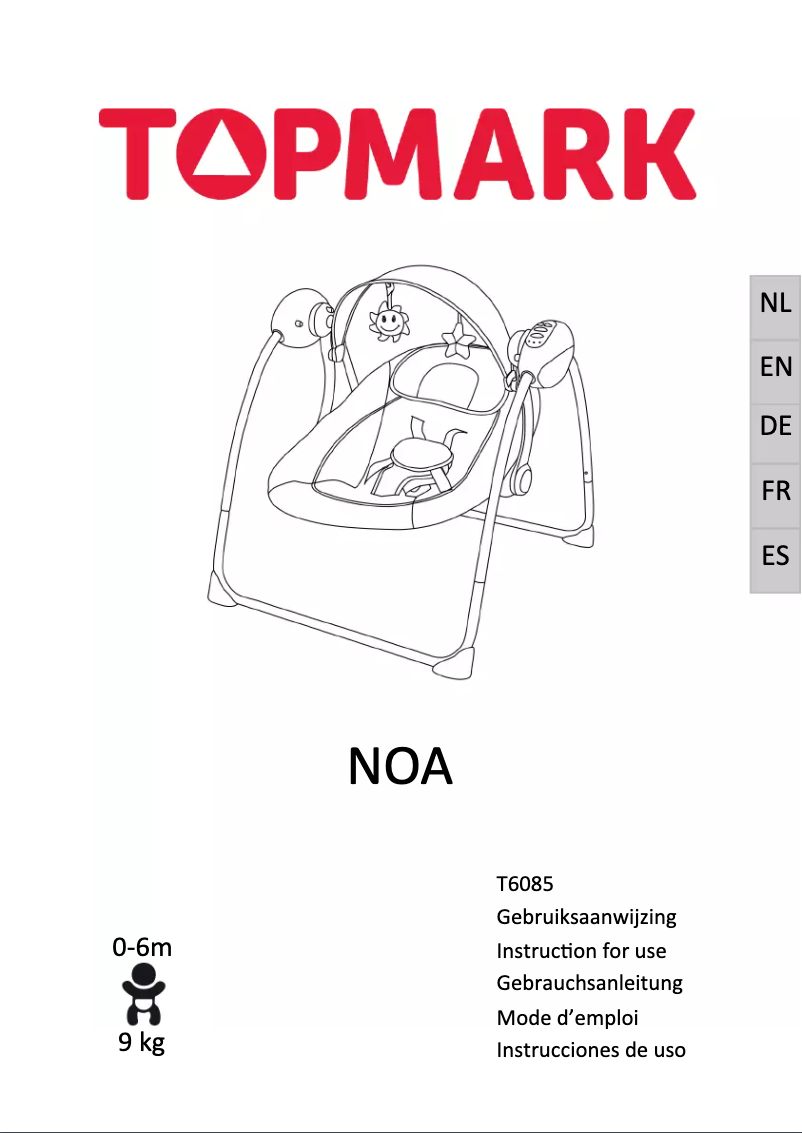 Page n°1 - Manuel utilisateur Topmark Noa