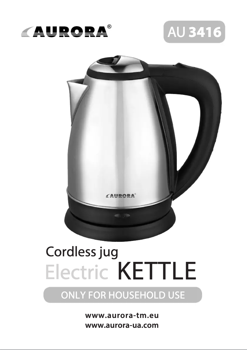 Página 1 del manual Manual de usuario Aurora AU 3416