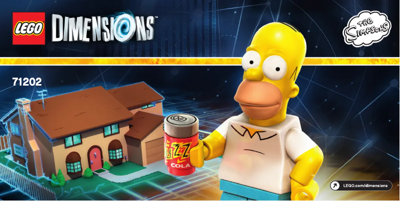 Page n°1 - Manuel utilisateur Lego The Simpsons Level Pack 71202