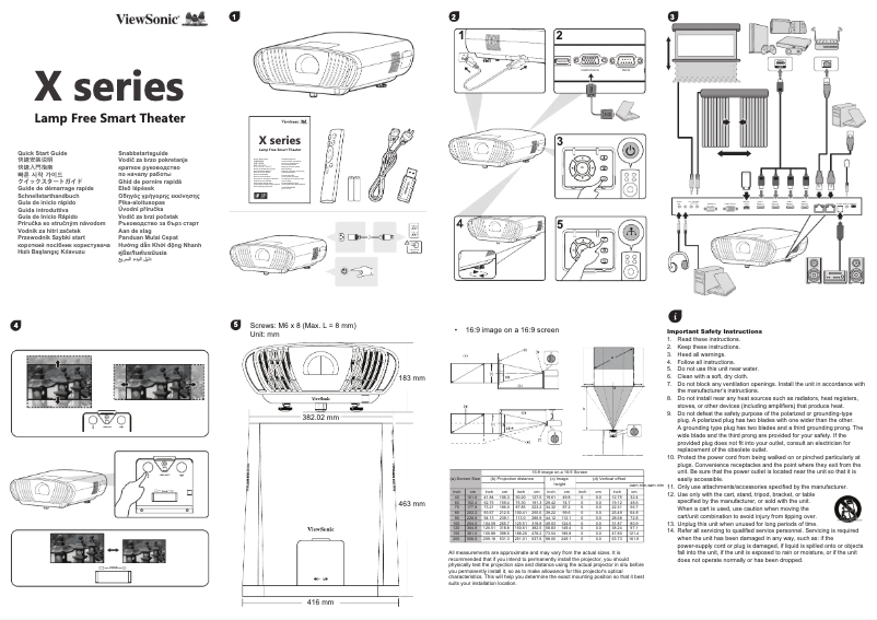 Image de la première page du manuel de l'appareil X100-4K