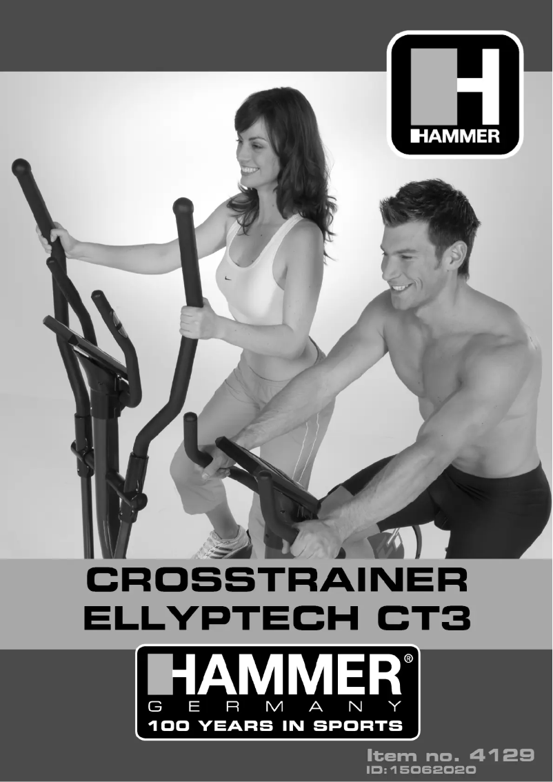 Page n°1 - Manuel utilisateur Hammer Ellyptech CT3