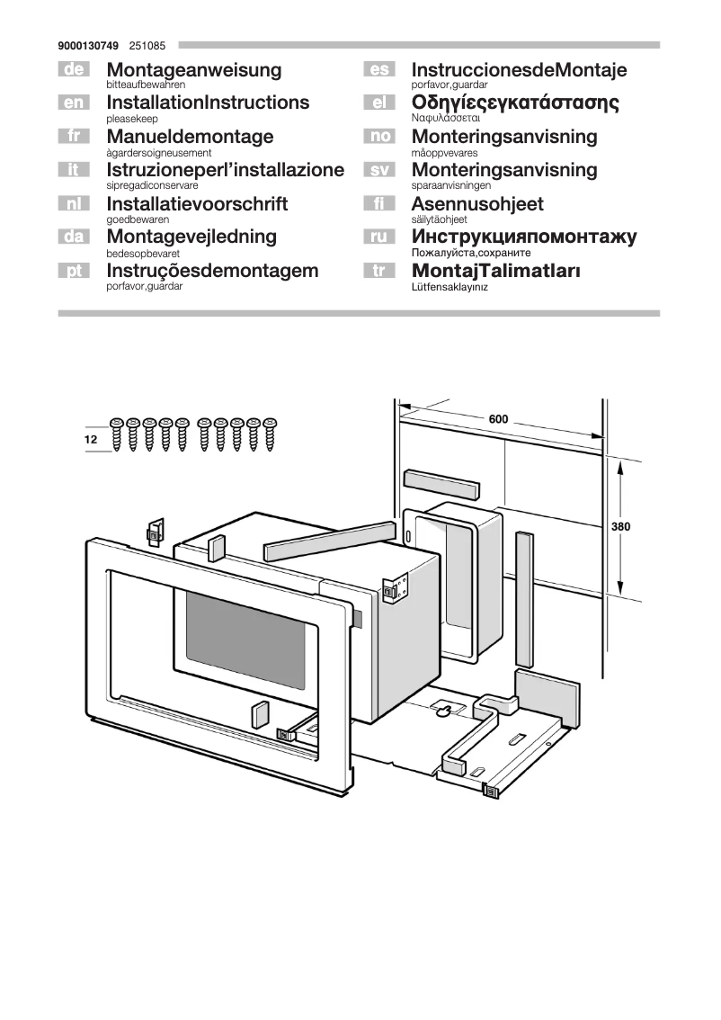 Page n°1 - Manuel utilisateur Bosch HMT9356EU