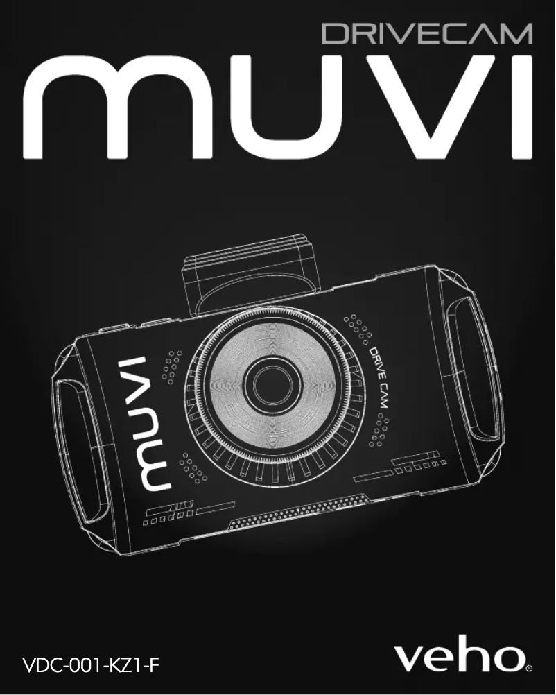 Página 1 del manual Manual de usuario Veho Muvi KZ-1 Drivecam