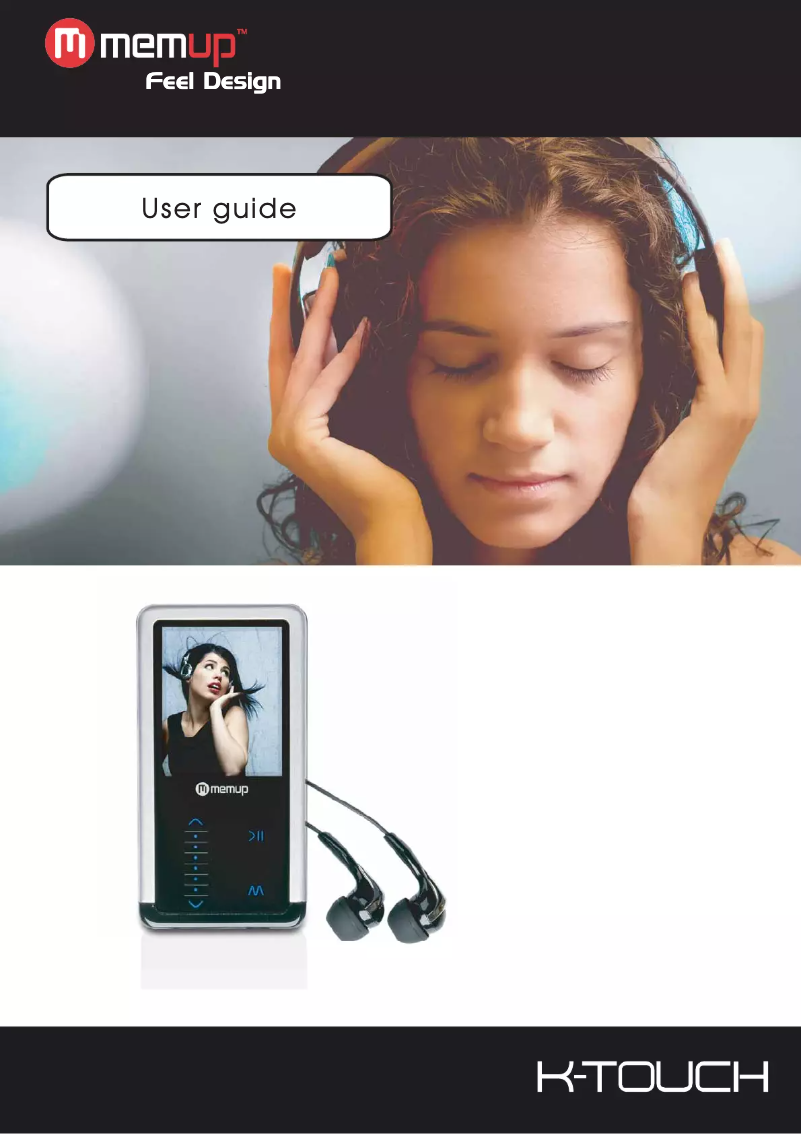 Image de la première page du manuel de l'appareil K-Touch