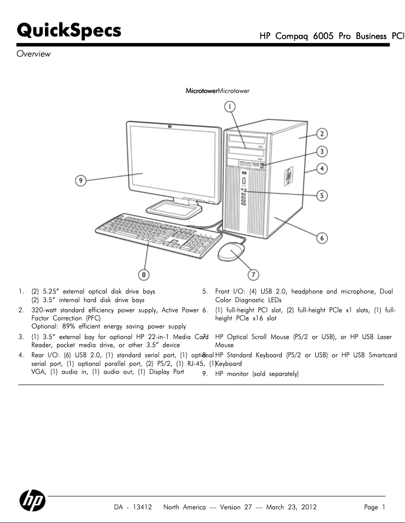 Página 1 del manual Manual de usuario HP A7H51LT