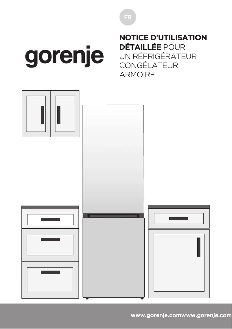 Page n°1 - Manuel utilisateur Gorenje ONRK619DC