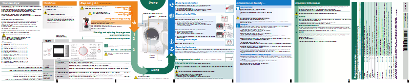 Image de la première page du manuel de l'appareil WTW86561GB
