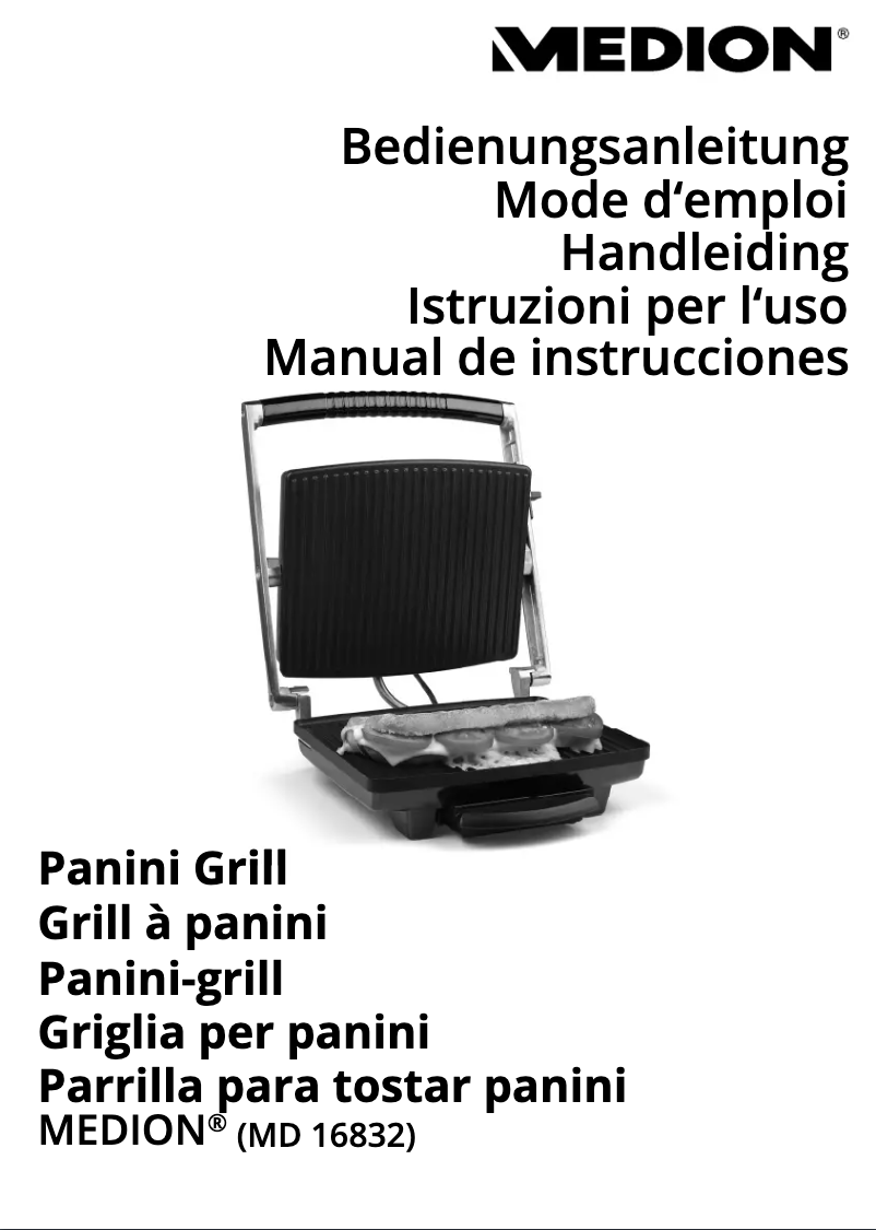 Página 1 del manual Manual de usuario Medion MD 16832