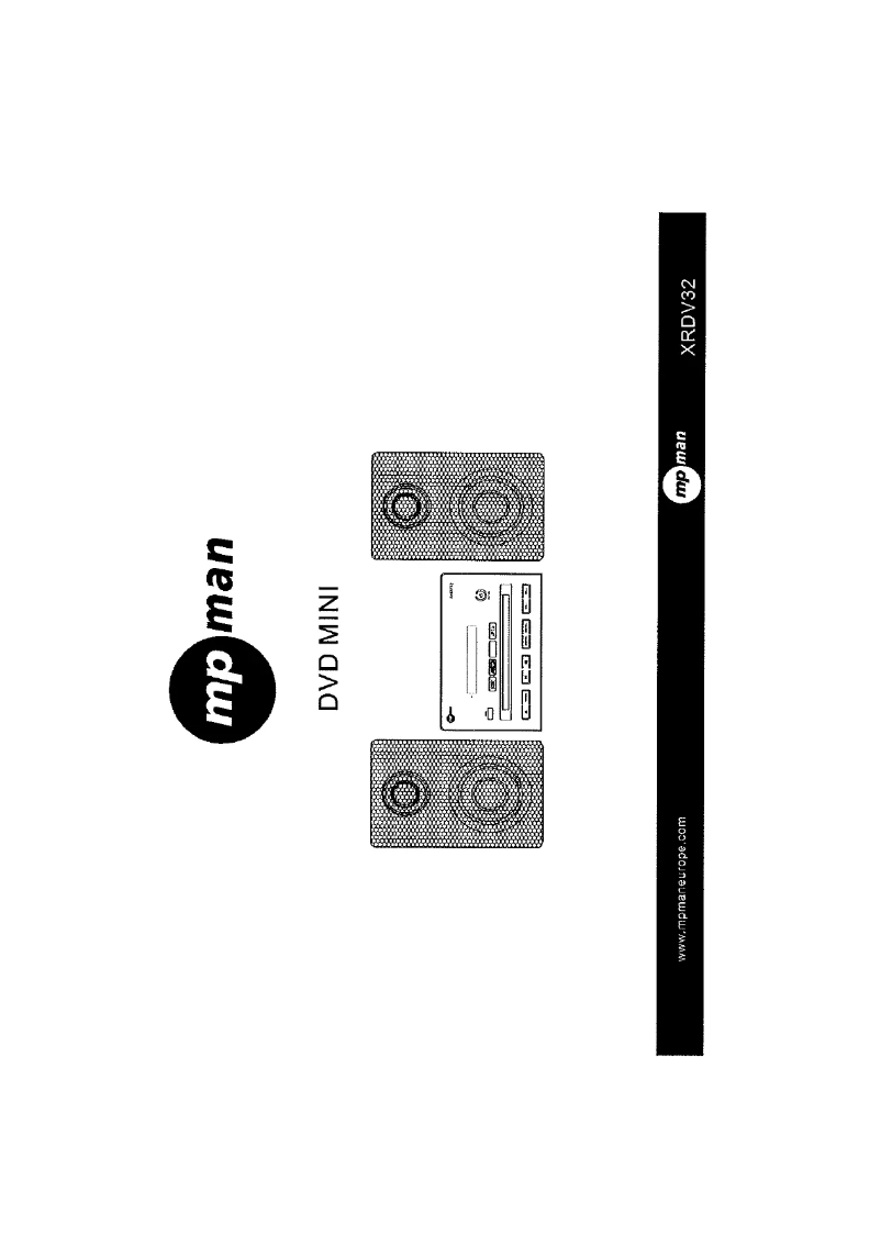 Image de la première page du manuel de l'appareil XRDV32