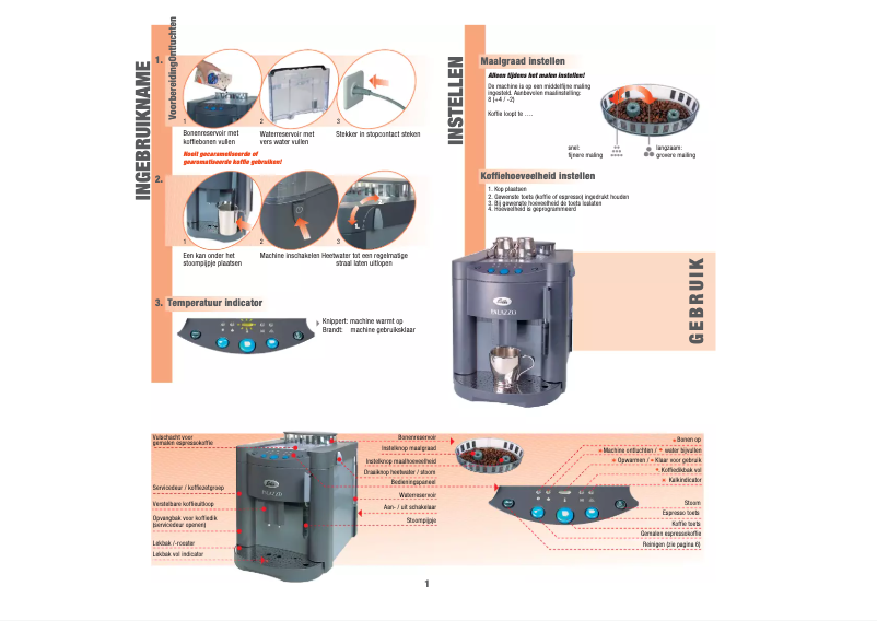 Page 1 de la notice Manuel utilisateur Solis Palazzo