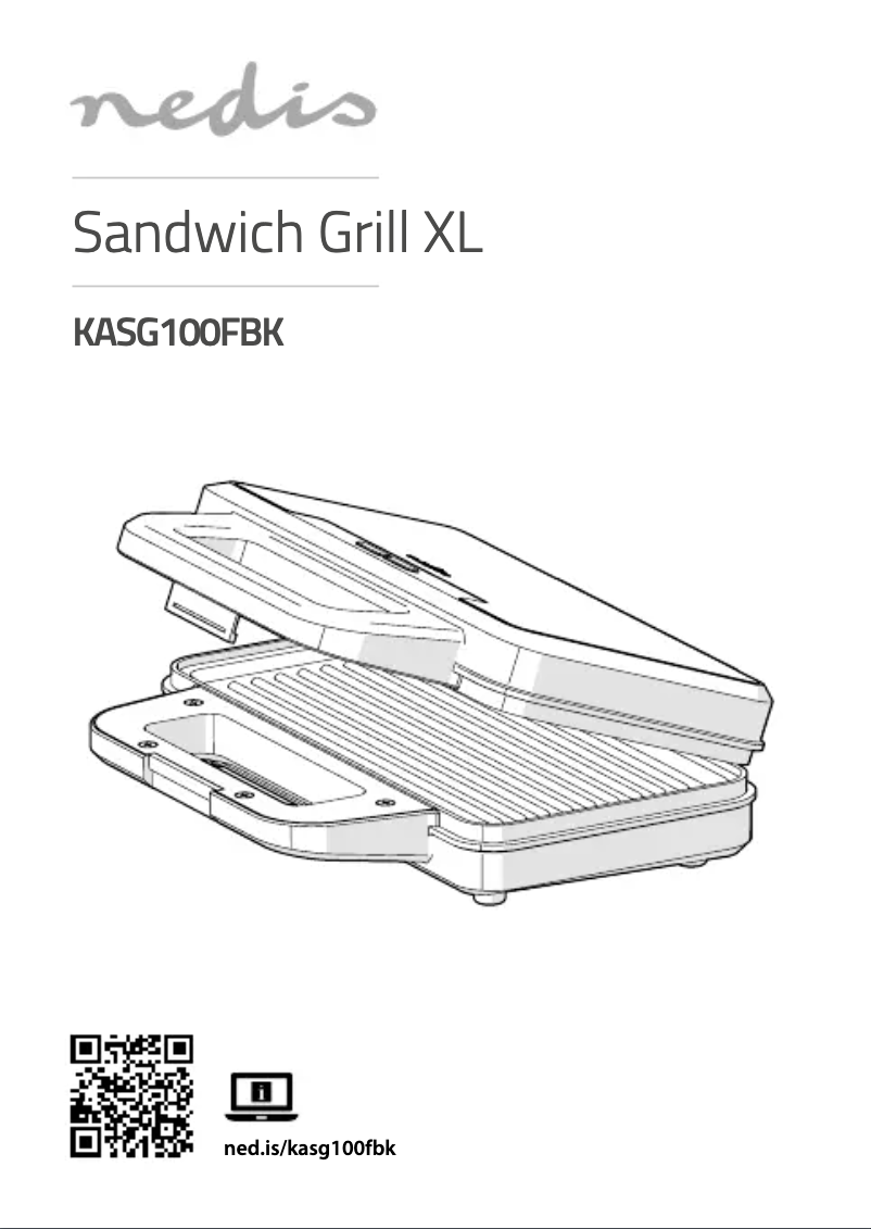Page 1 de la notice Manuel utilisateur Nedis KASG100FBK