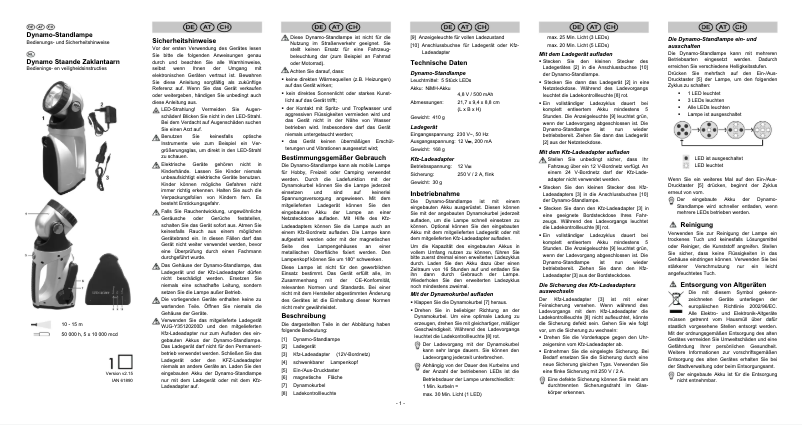 Page 1 de la notice Manuel utilisateur SilverCrest IAN 061890
