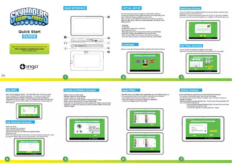 Image de la première page du manuel de l'appareil SKU007D