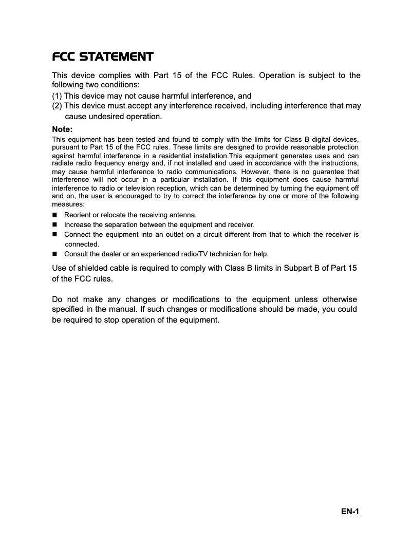 Image de la première page du manuel de l'appareil RCP-7330X