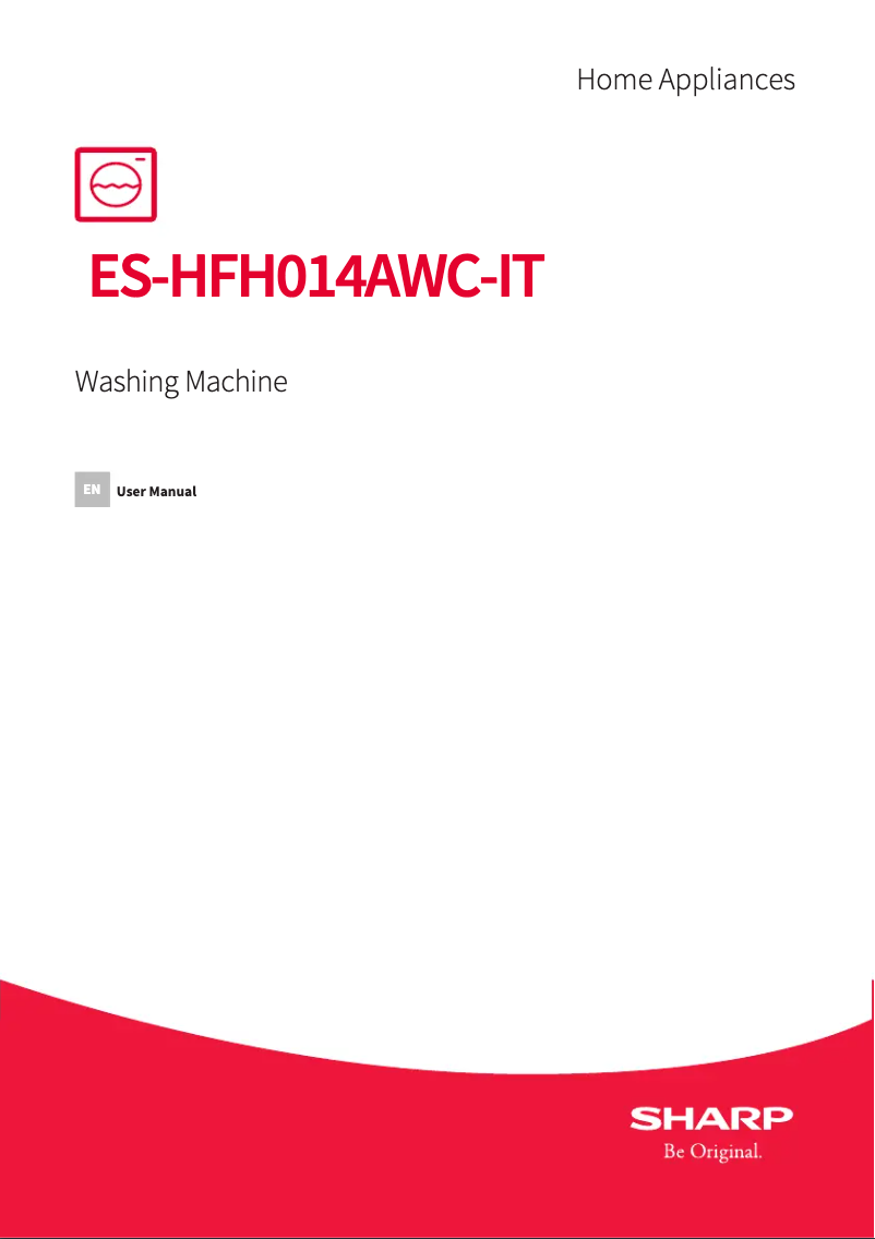 Page n°1 - Manuel utilisateur Sharp ES-HFH014AWC-IT