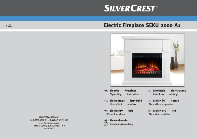 Page 1 de la notice Manuel utilisateur SilverCrest SEKU 2000 A1