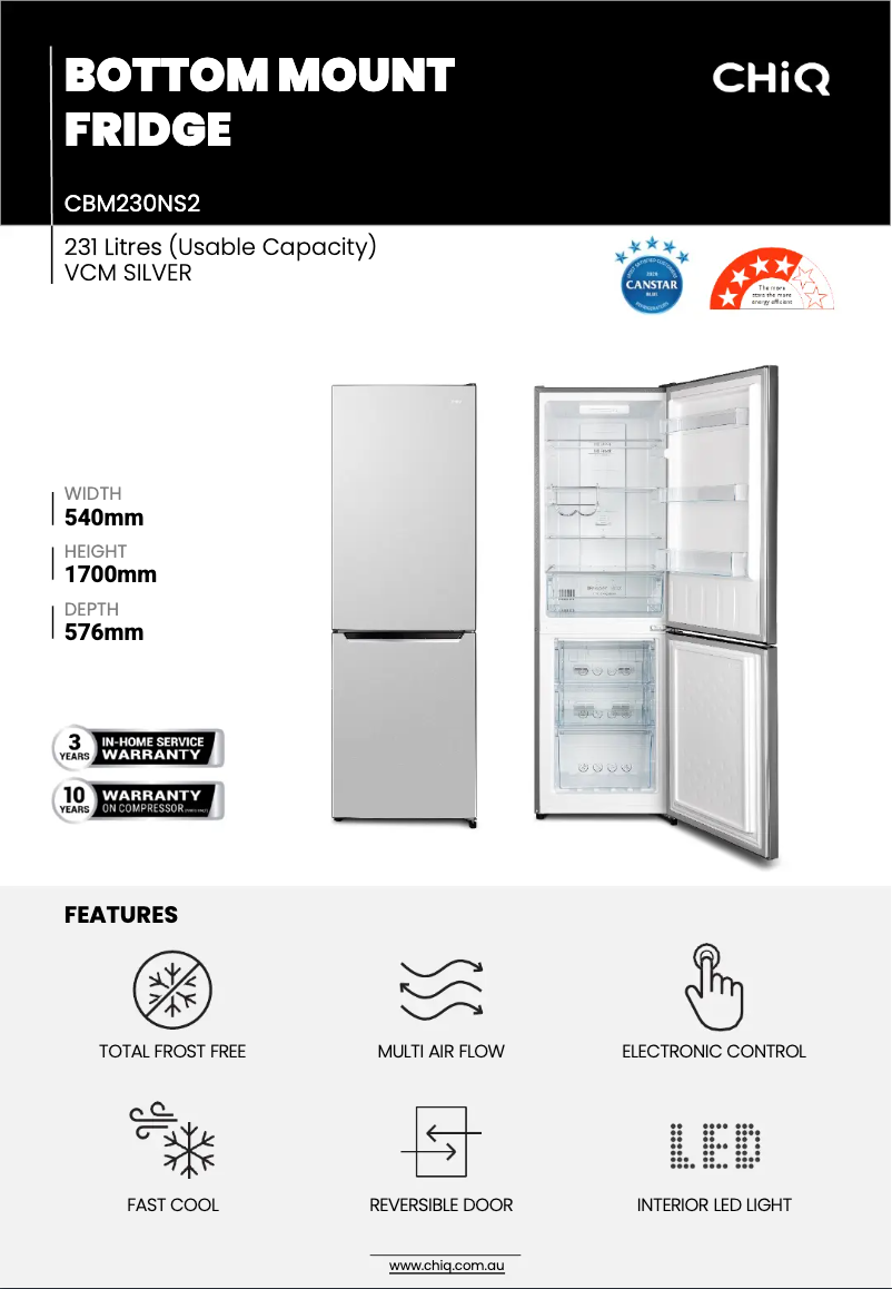 Image de la première page du manuel de l'appareil CBM230NS2