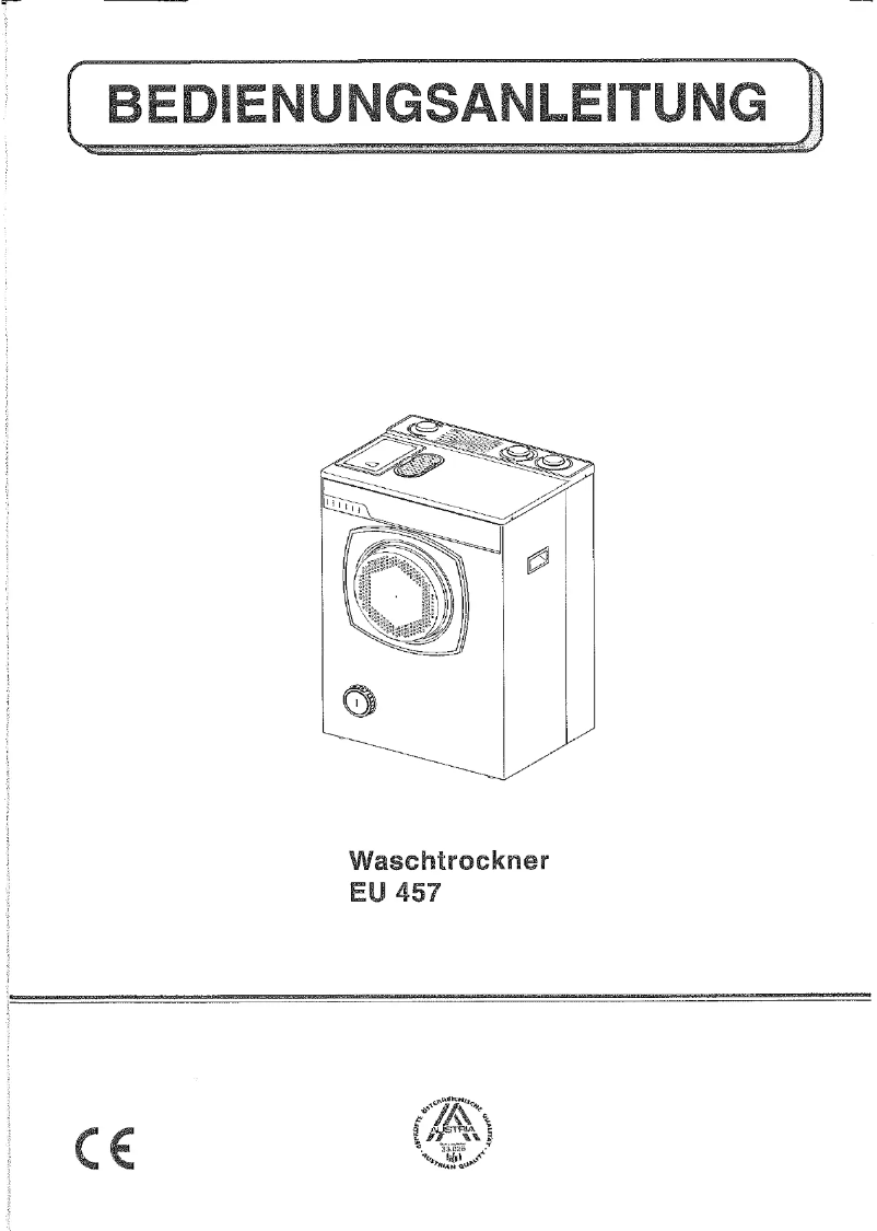 Page 1 de la notice Manuel utilisateur Eudora EU 457