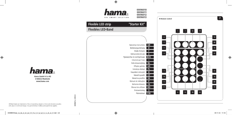 Image de la première page du manuel de l'appareil 00096012