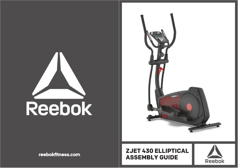 Page 1 de la notice Manuel utilisateur Reebok ZJET 430