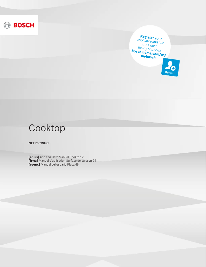 Imagen de la primera página del manual del dispositivo NETP069SUC