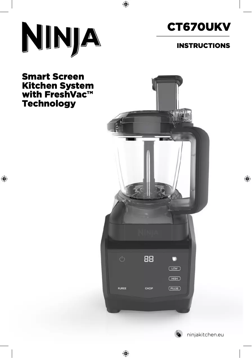 Image de la première page du manuel de l'appareil CT670UKV