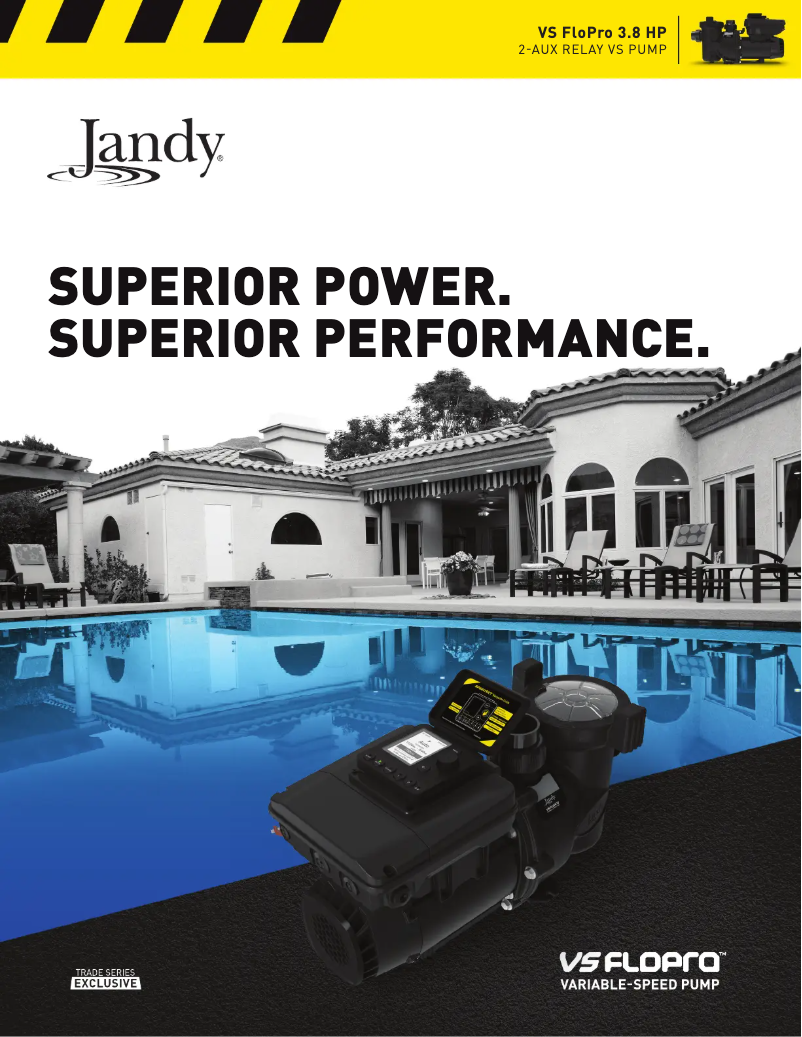 Page 1 de la notice Brochure JANDY VSFHP3802A