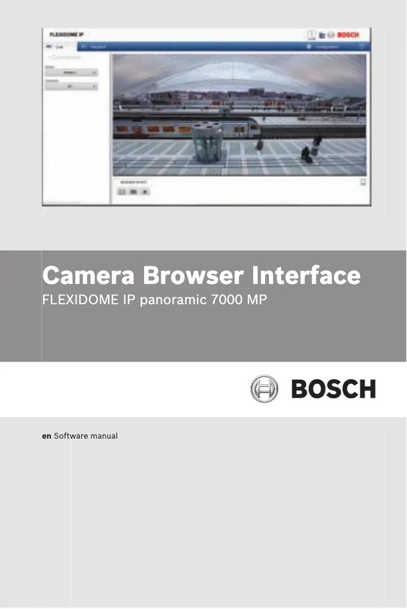 Page n°1 - Manuel utilisateur Bosch NIN-70122-F1